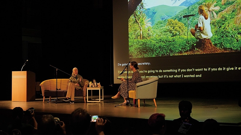 Dr. Jane Goodall Public Interview