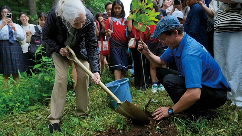 Tree Planting and Closing Remarks by Dr. Jane Goodall